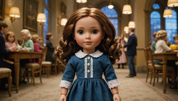 La poupée interactive qui marche et parle : un monde de magie